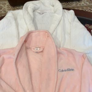 Calvin Klein and charter club fussy bath robes never worn